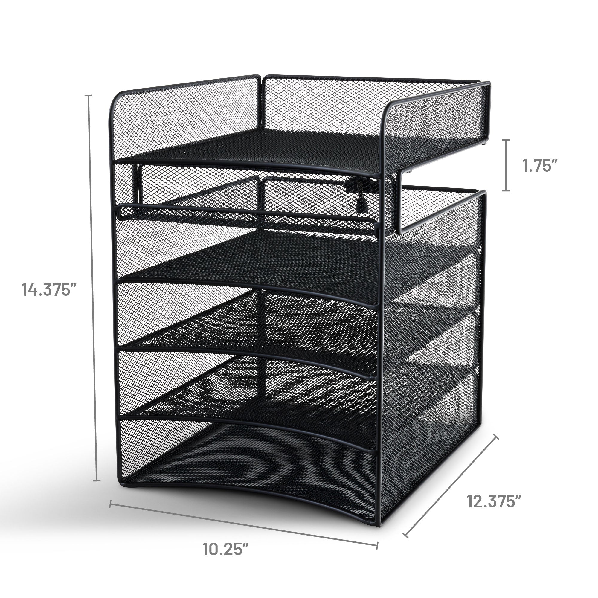 Onyx Hanging Desk Horiz Storag