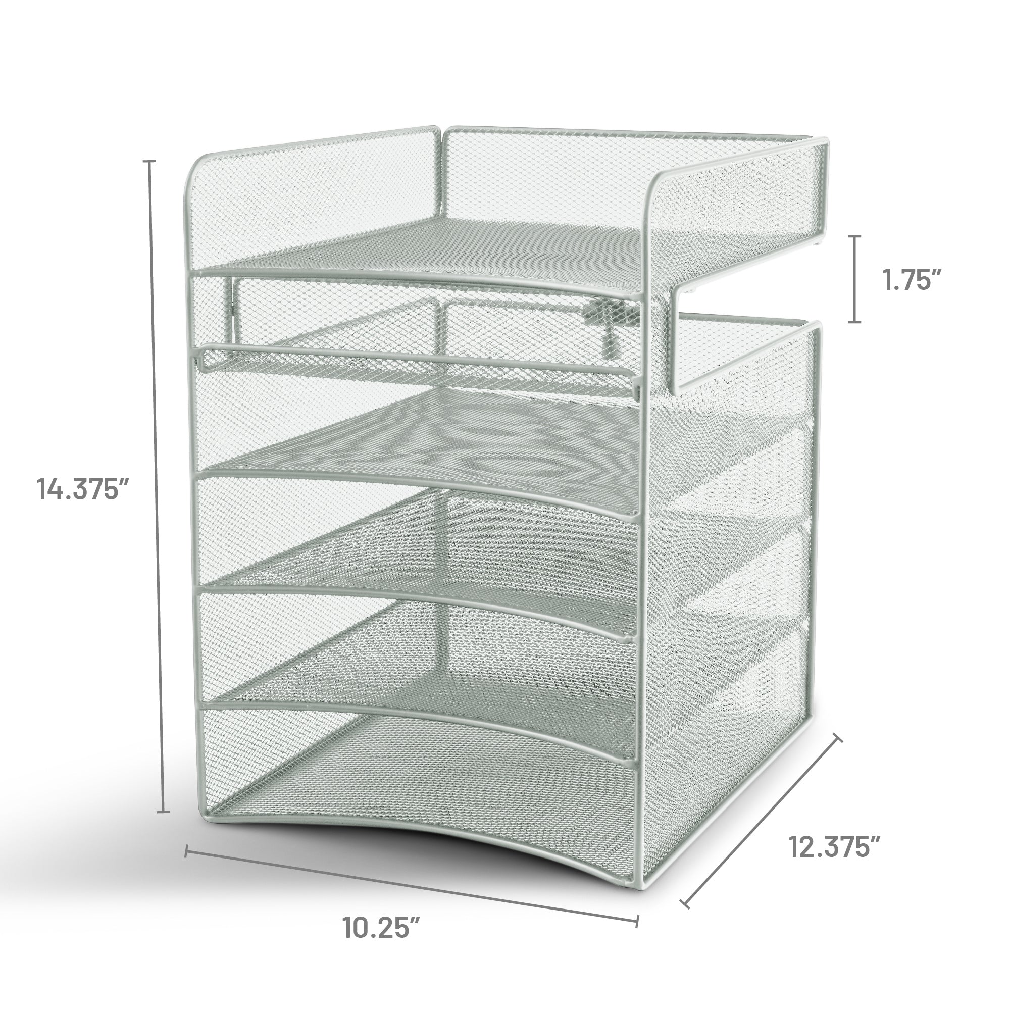 Onyx Hanging Desk Horiz Storag