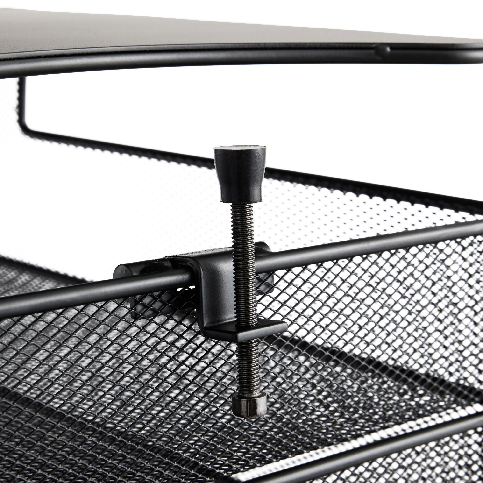 Solid Top Hang Dsk Horz Blk