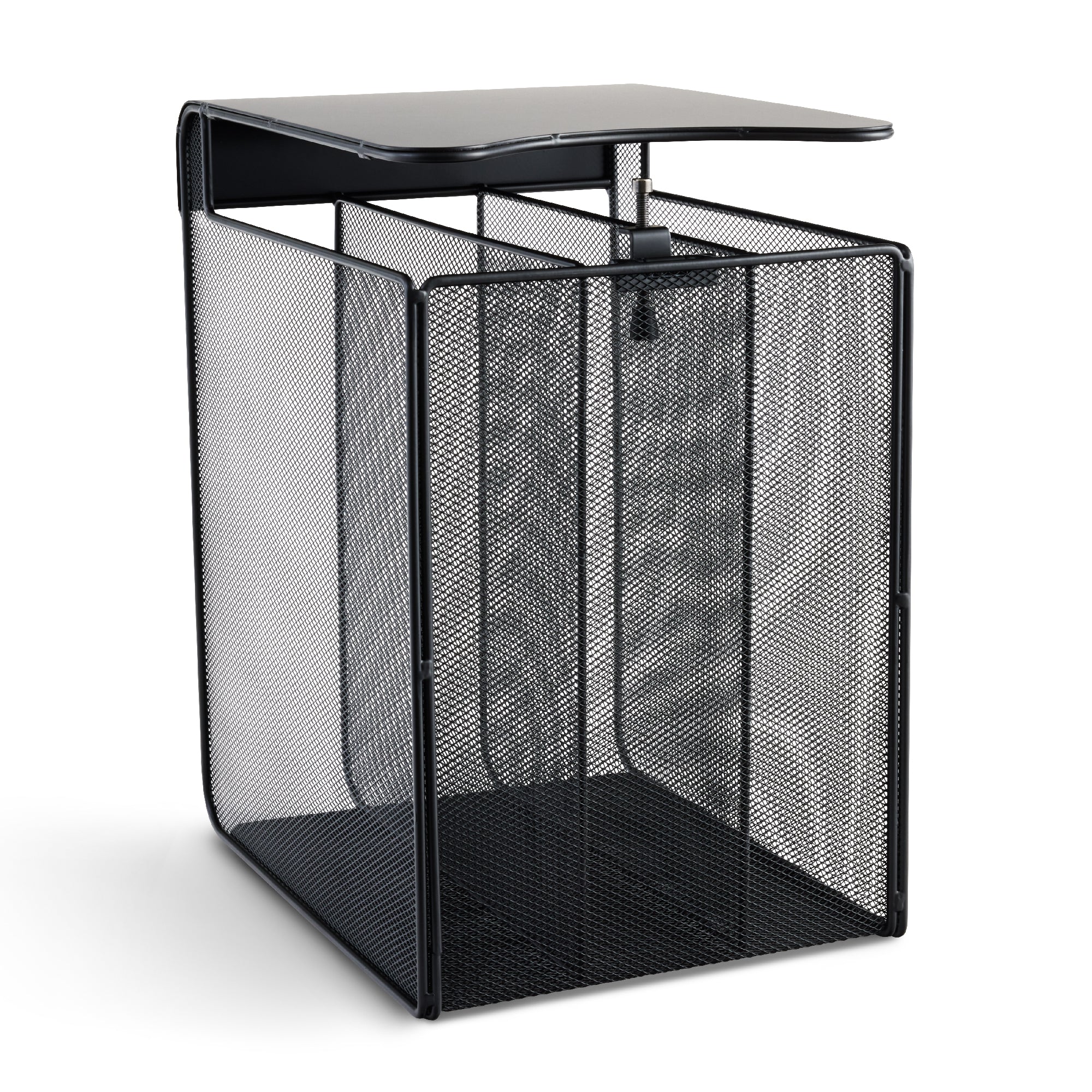 Solid Top Hang Dsk Vert Blk