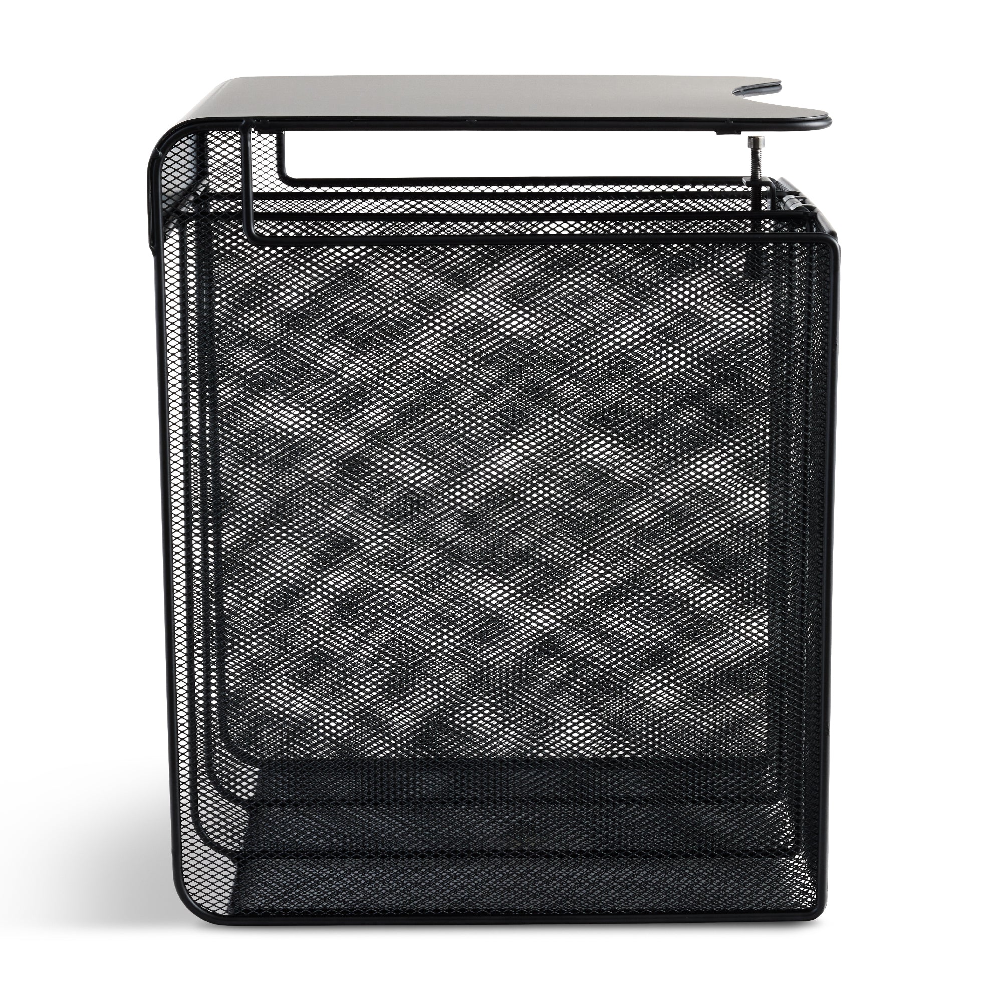 Solid Top Hang Dsk Vert Blk