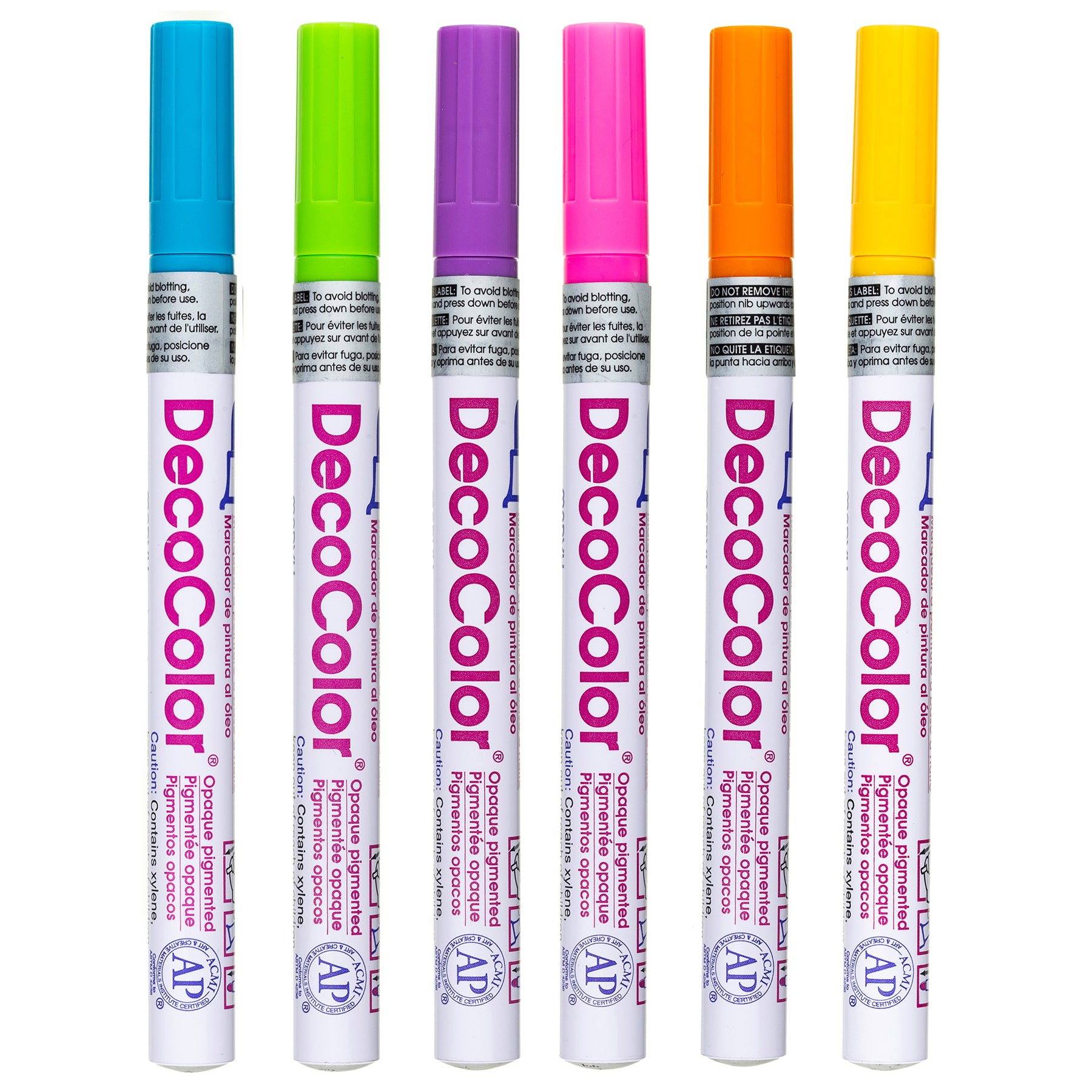 200-6C DECOCOLOR FINE HOT COLOR SET