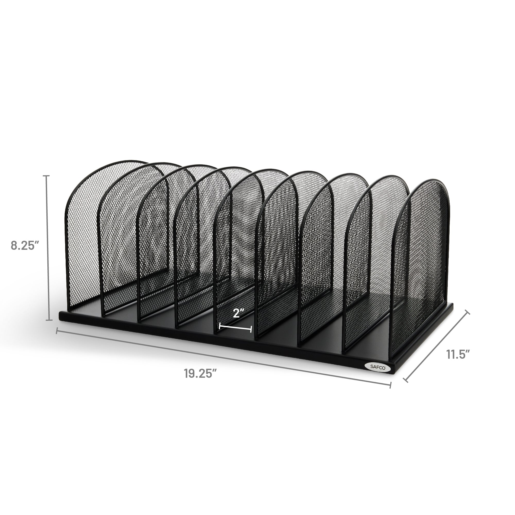 Onyx Organizer Desk 8 Upright