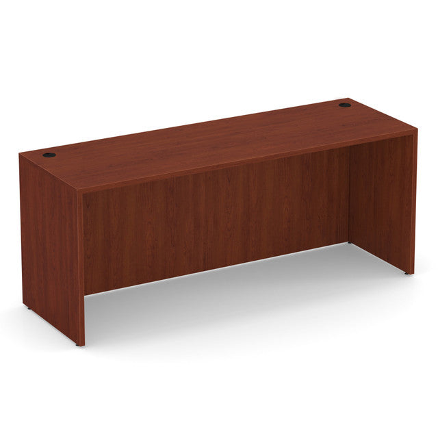 OfficeSource Laminate 71"W Credenza Shell - Cherry