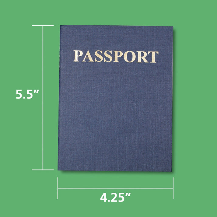 My Passport Book - 4.25"x5.5", 24 pages, 100 Books