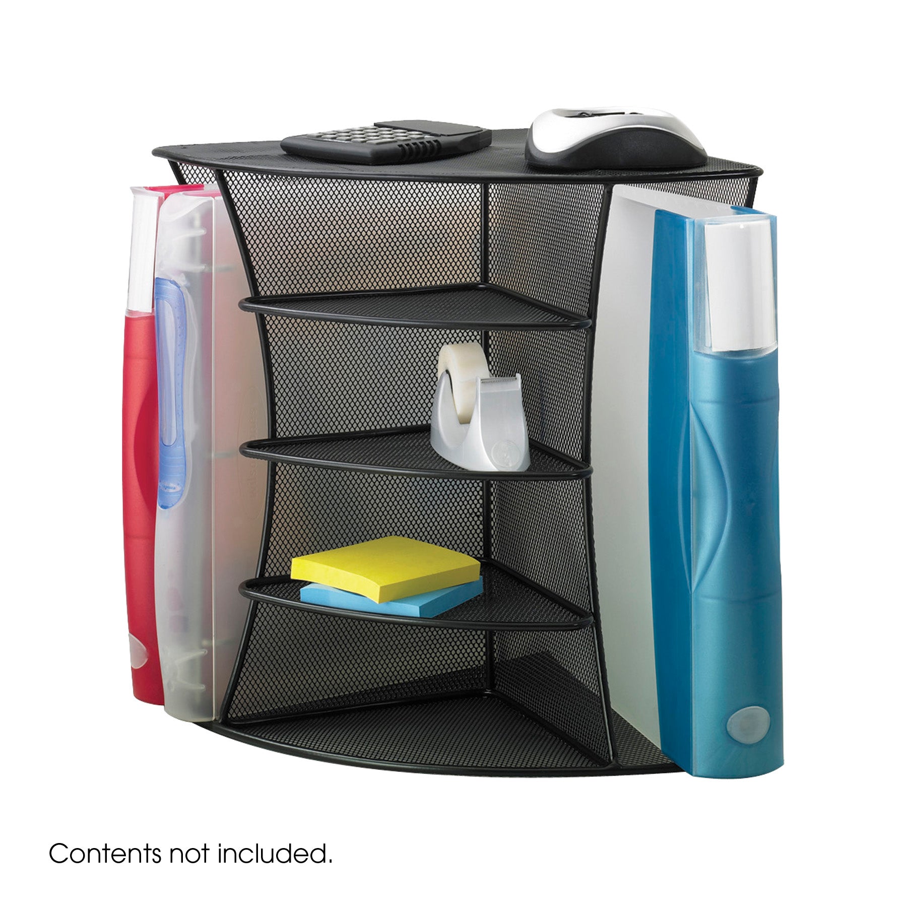 Onyx Organizer Desk Corner