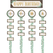 Eucalyptus Happy Birthday Bulletin Board