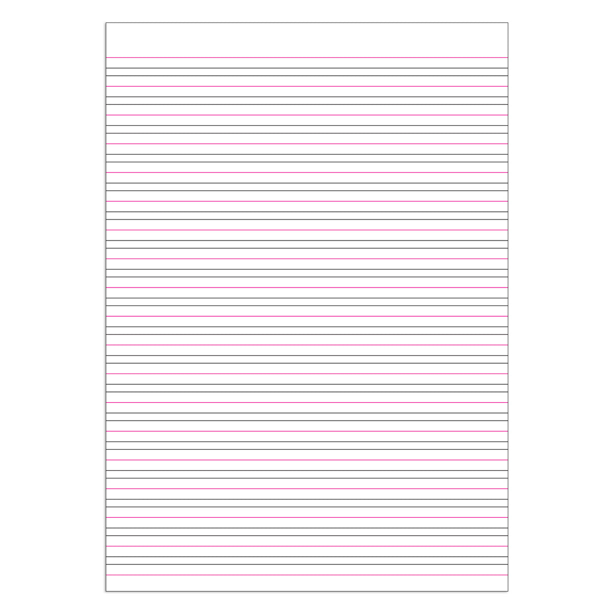 HANDWRITING BOOK WITH WHITE