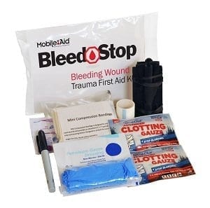 BleedStop Compact 200 Bleeding Control Trauma First Aid Kit