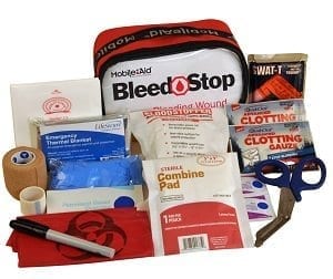 BleedStop Single 100 Bleeding Control Trauma First Aid Kit