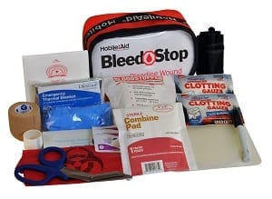 BleedStop Single 300 Bleeding Control Trauma First Aid Kit