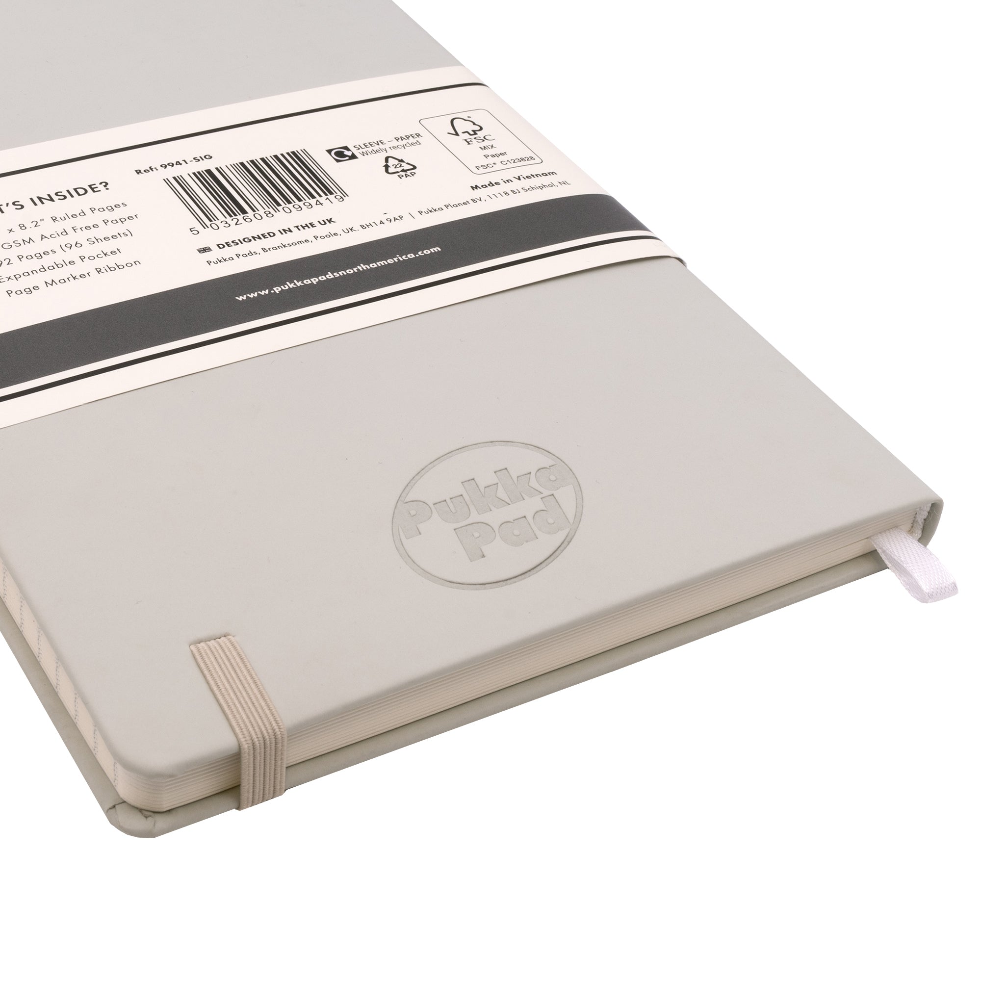 Pukka Soft Cover A5 College Ruled - Oatmeal