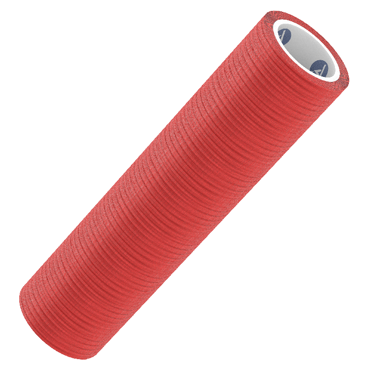 Sensi Wrap, Self-Adherent, 6" x 5 yd Red - 12 pcs per Case