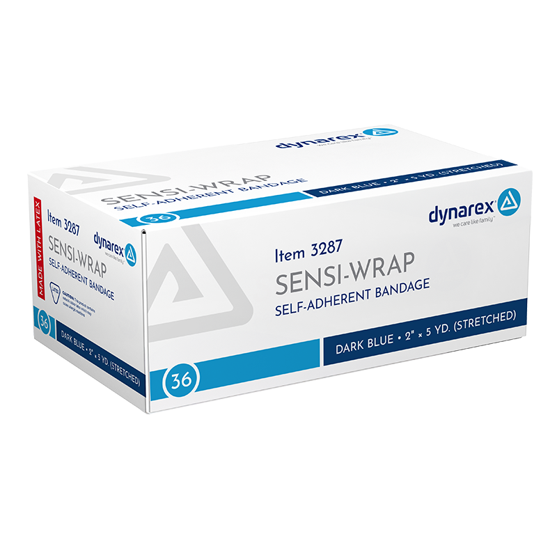 Sensi Wrap, Self-Adherent, 2" x 5 yd Dark Blue - 36 pcs per Case