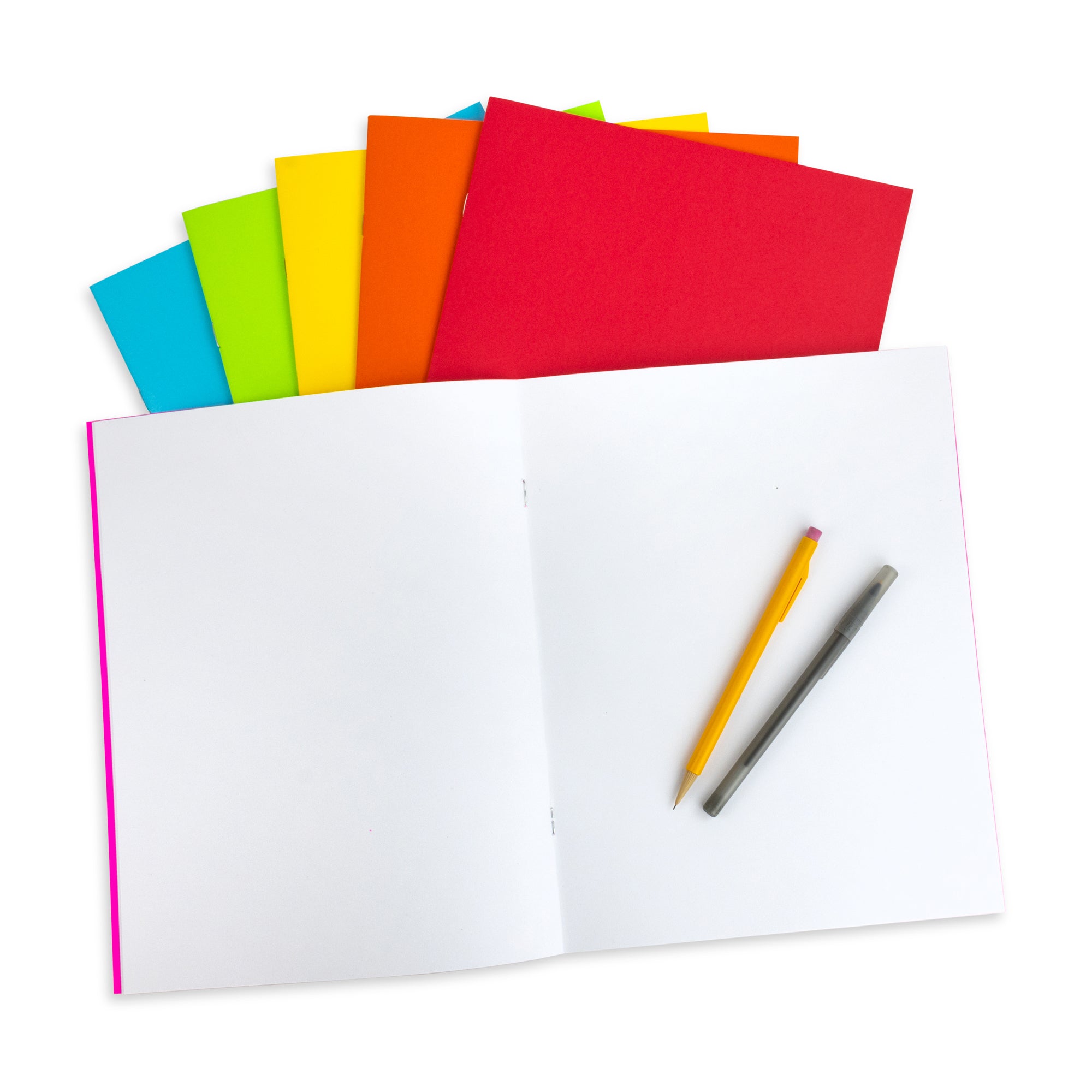 Bright Books - 8.5"x11", 24 pages, 6 Books, Asst'd Colors