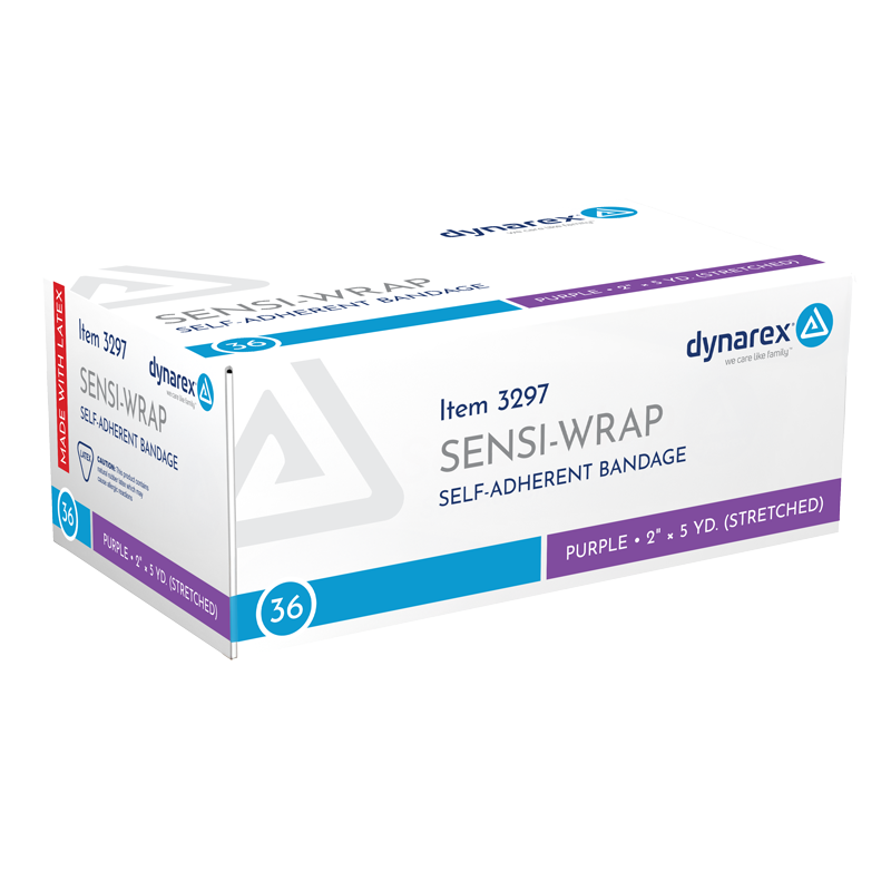 Sensi Wrap, Self-Adherent, 2" x 5 yd Purple - 36 pcs per Case