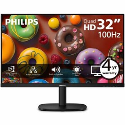 Philips 32B2U3601 32&amp;quot; Class WQHD LED Monitor - 16:9 - Black