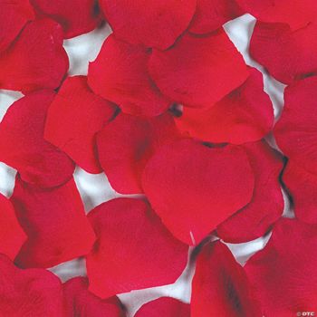 Red Rose Petals - 200 Pieces