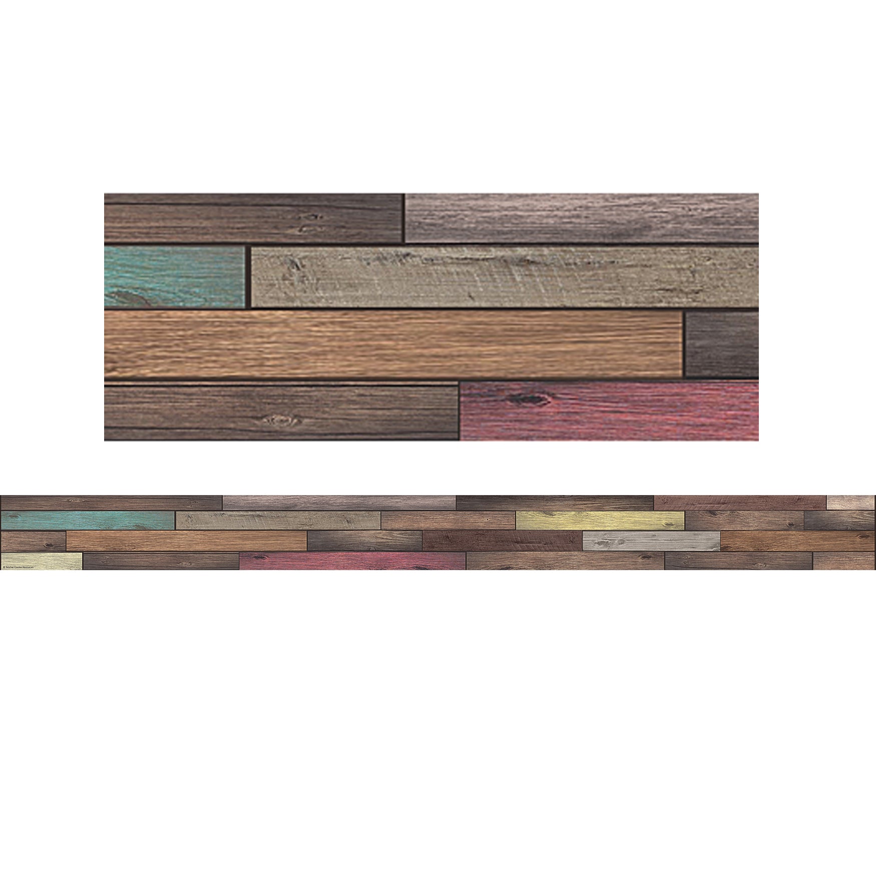 Reclaimed Wood Straight Border Trim