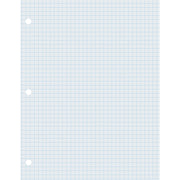 Graphing Paper, White, 2-sided, 1/4" Quadrille Ruled 8-1/2" x 11", 500 Sheets