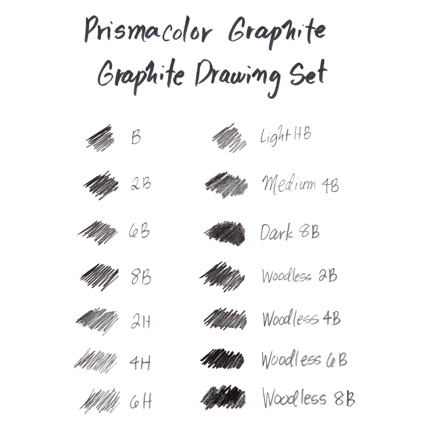 Premier® Graphite Drawing Pencils with Erasers & Sharpeners, 18-Piece Set