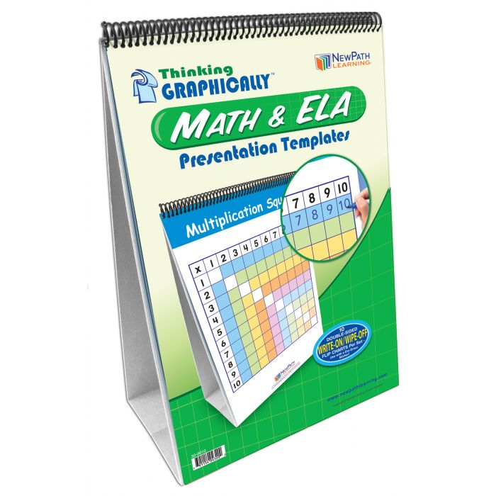 Math & ELA - Grades 1 - 5 Presentation Flip Chart Set