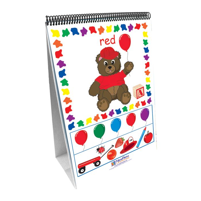 All About Colors Flip Chart Set - English Edition