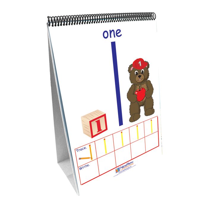 Numbers 1 - 10 Flip Chart Set - English Edition