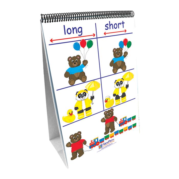 Positions/Opposites Flip Chart Set - English Edition