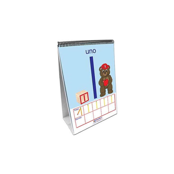 Numbers 1 - 10 Flip Chart Set - Spanish Edition