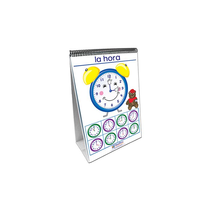 Time, Money & Measurement Flip Chart Set - Spanish Edition