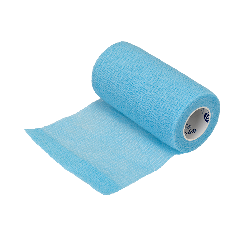 Sensi Wrap, Self-Adherent, 4" x 5 yd Light Blue - 18 pcs per Case