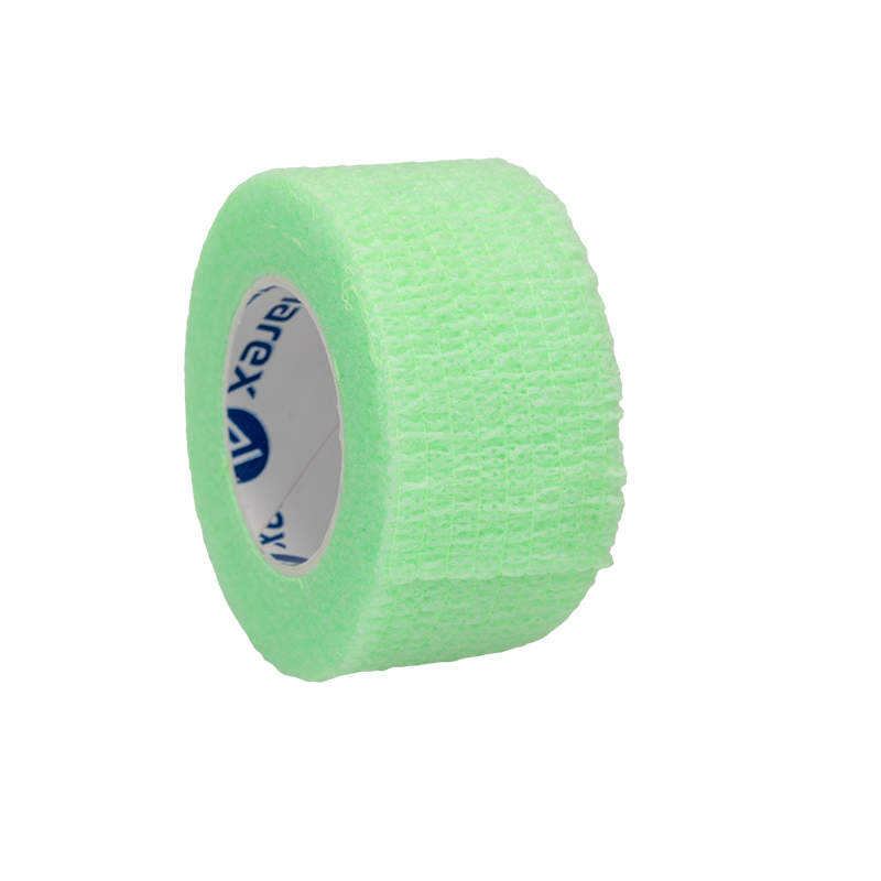 Sensi Wrap, Self-Adherent Wrap- Latex Free, 1" x 5 yds Green - 30 Boxes per Case