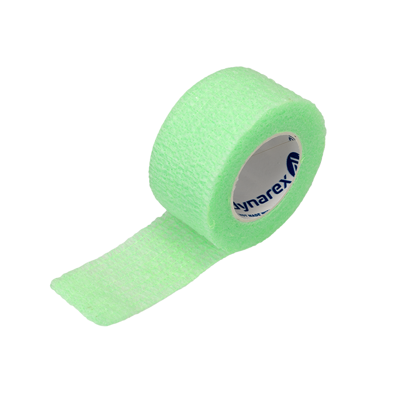 Sensi Wrap, Self-Adherent Wrap- Latex Free, 1" x 5 yds Green - 30 Boxes per Case