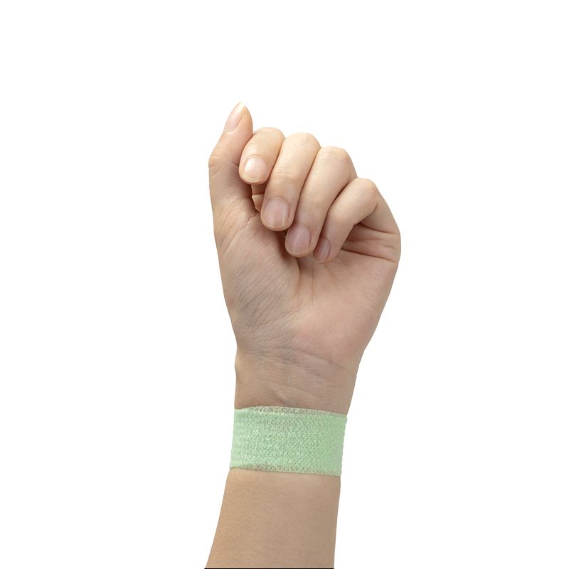 Sensi Wrap, Self-Adherent Wrap- Latex Free, 1" x 5 yds Green - 30 Boxes per Case