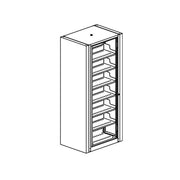 ARC Rotary™ - 7-Tier, Letter Adder, Complete - 31" W x 83" H