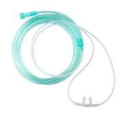 Nasal Oxygen Cannula Flared Tip with 7' (2.1m) Crush Resistance Tubing, Standard Connector, 50 Quantity per Case