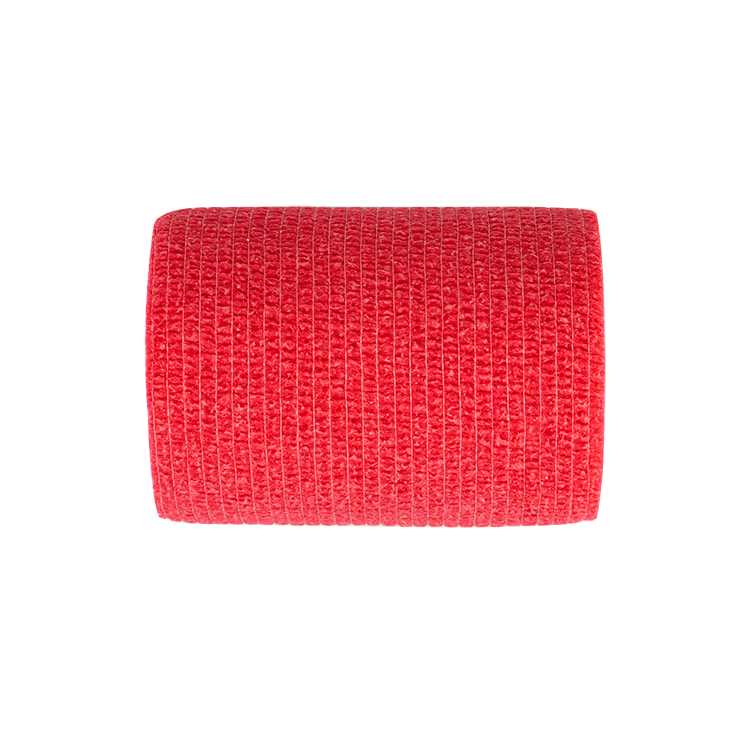 Sensi Wrap, Self-Adherent Wrap - Latex Free, 2" X 5 yds Red - 36 Boxes per Case