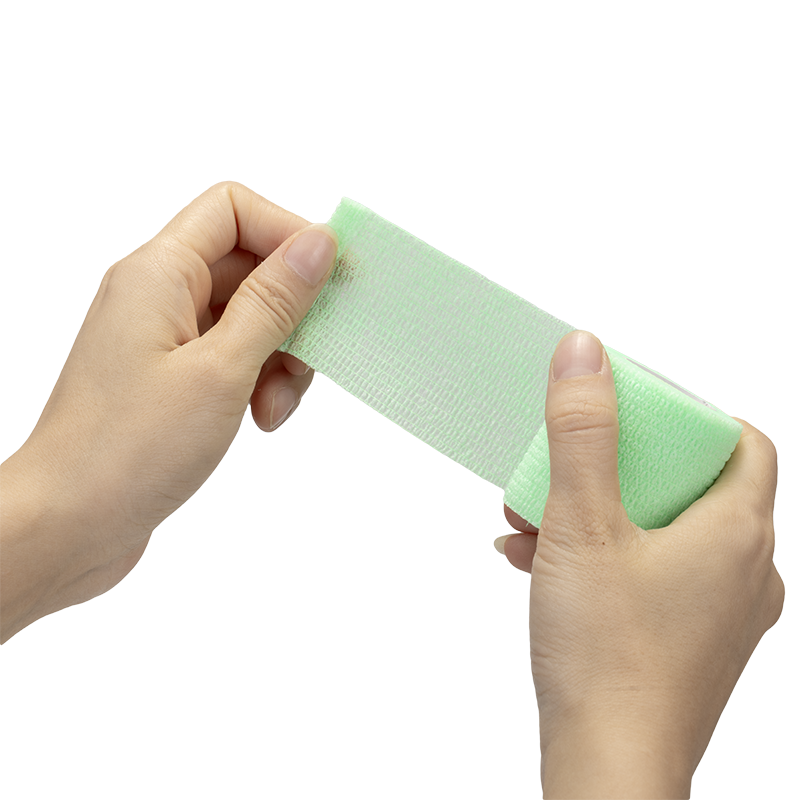 Sensi Wrap, Self-Adherent Wrap - Latex Free, 2" X 5 yds Green - 36 Boxes per Case