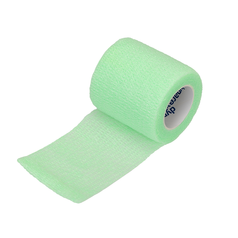 Sensi Wrap, Self-Adherent Wrap - Latex Free, 2" X 5 yds Green - 36 Boxes per Case