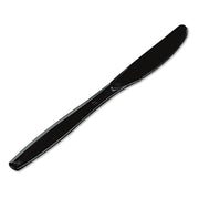 Dixie Heavyweight Disposable Knives by GP Pro - Black - 1 Carton