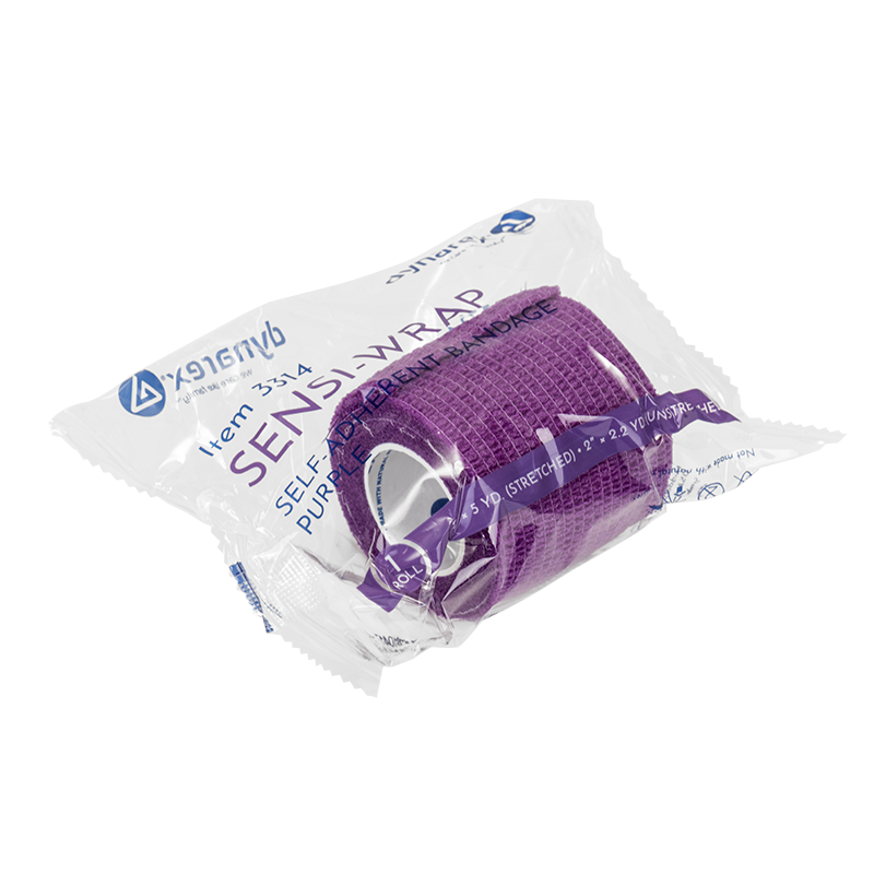 Sensi Wrap, Self-Adherent Wrap - Latex Free, 2" X 5 yds Purple - 36 Boxes per Case