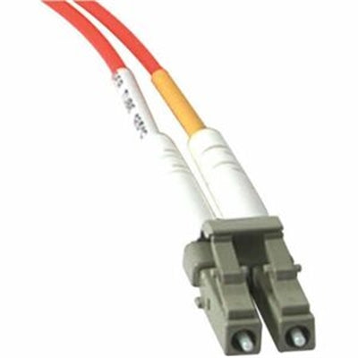 C2G 33156 OM1 Fiber Optic Cable - LC-SC 62.5/125 Duplex Multimode PVC Fiber Cable, Orange (9.8 Feet, 3 Meters)
