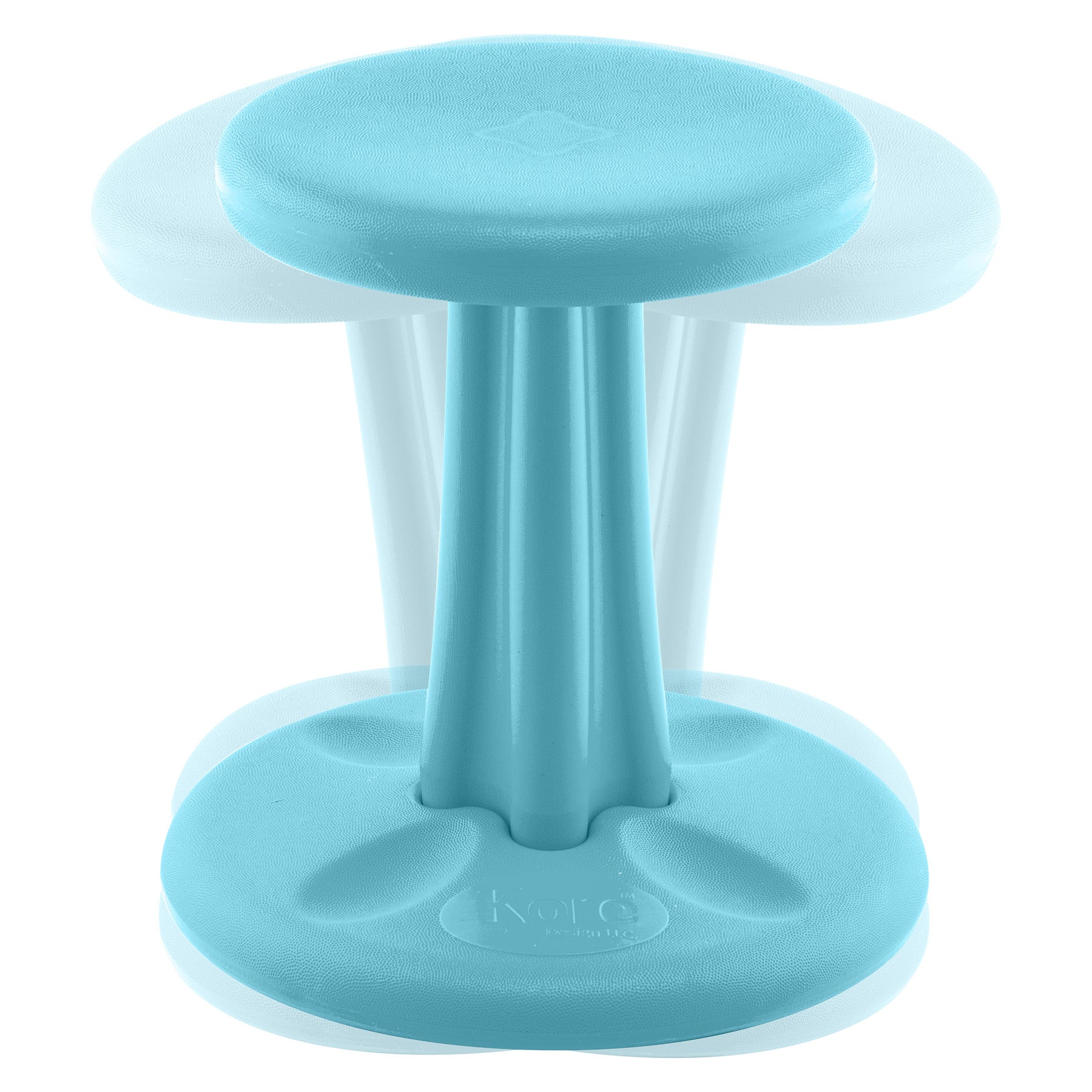Kids Wobble Chair 14", Pale Blue