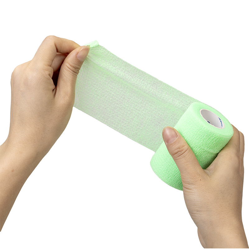Sensi Wrap, Self-Adherent Wrap - Latex Free, 3" X 5 yds Green - 24 Boxes per Case