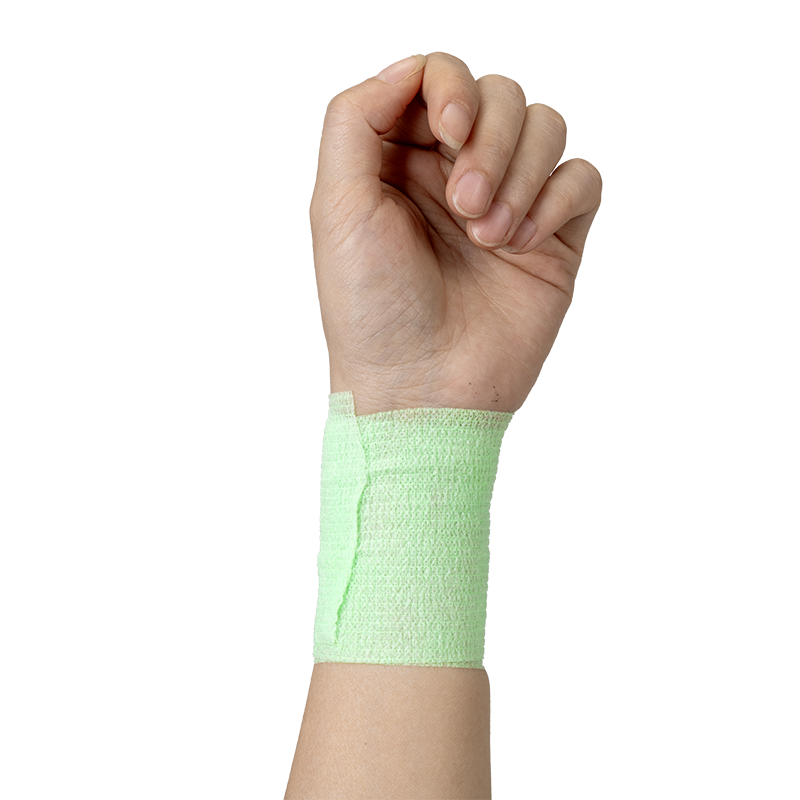 Sensi Wrap, Self-Adherent Wrap - Latex Free, 3" X 5 yds Green - 24 Boxes per Case