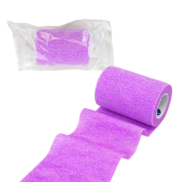 Sensi Wrap, Self-Adherent Wrap - Latex Free, 3" X 5 yds Purple - 24 Boxes per Case