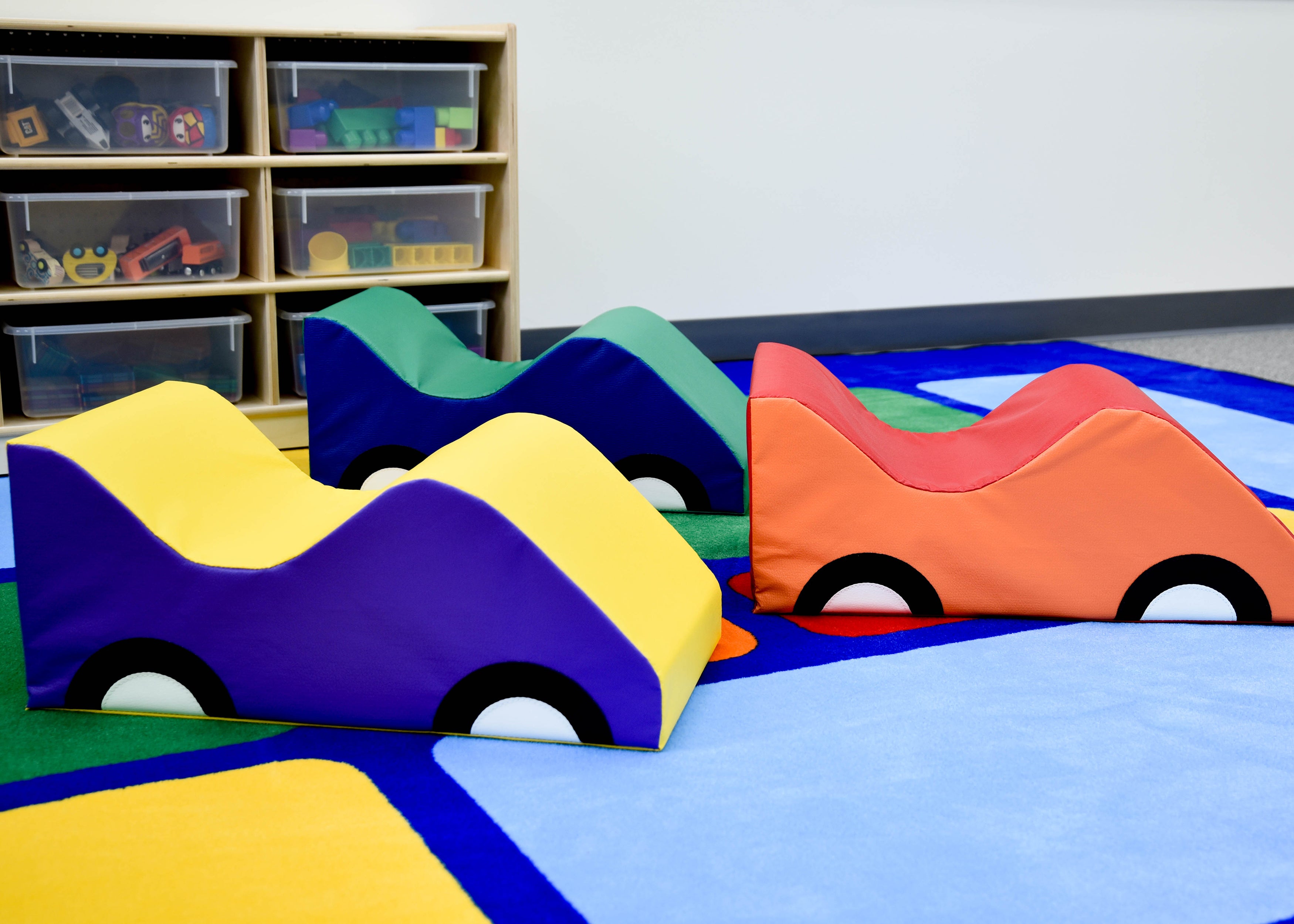 Wide Infant Toddler Soft Cars - Set of 3