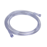 Oxygen Supply 7' (2.1m) Crush Resistant Tubing (Clear), Standard Connector, 50 Quantity per Case