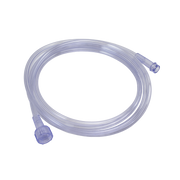 Oxygen Supply 7' (2.1m) Crush Resistant Tubing (Clear), Universal Connector, 50 Quantity per Case